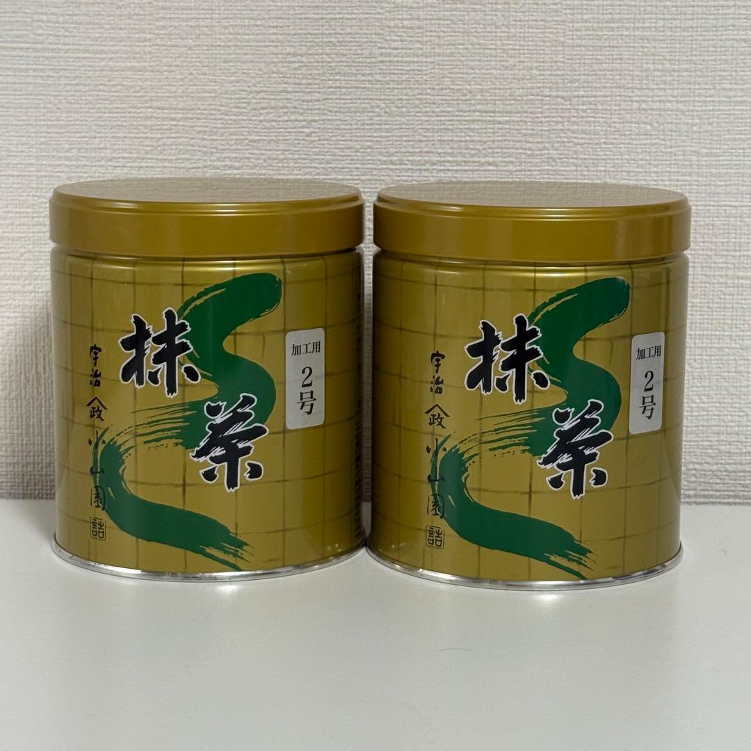 山政小山園 抹茶パウダー 緑茶 300g 加工用2号6個山政小山園 抹茶