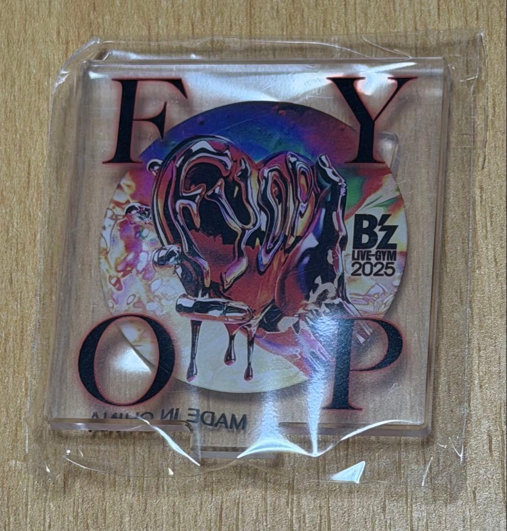 4点セット】B'z LIVE-GYM 2025 -FYOP- ガチャガチャ - メルカリ
