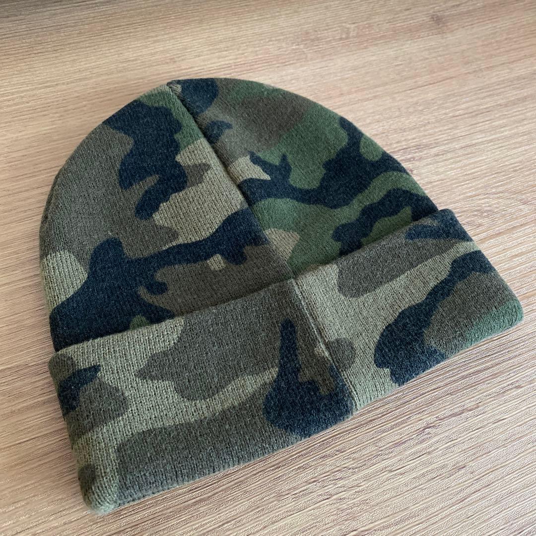 美品】Supreme ビーニー 迷彩 キャップ カモ ボックスロゴ - メルカリ