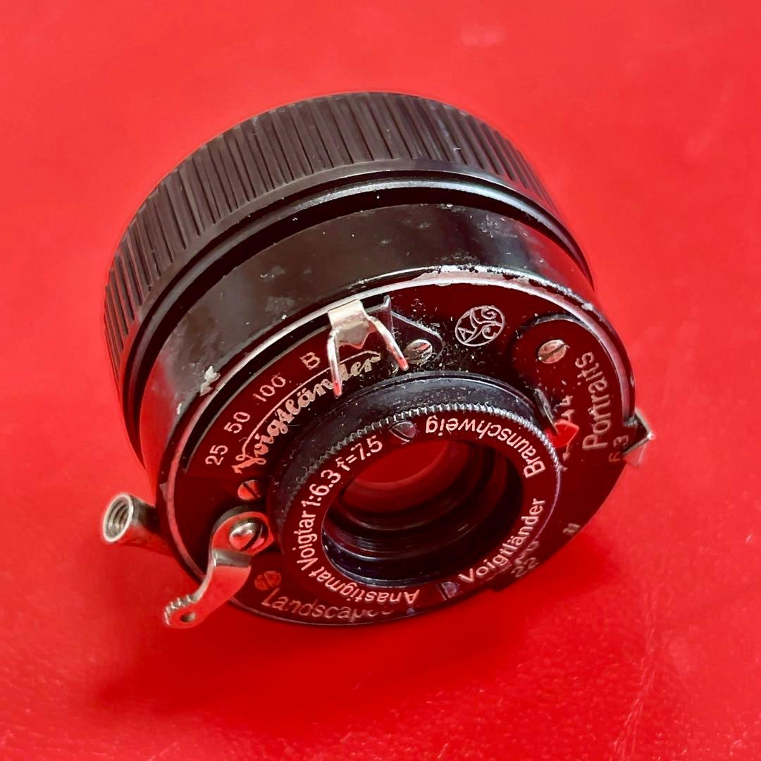 Voigtlander Voigtar 7.5cm f/6.3 銘レンズ