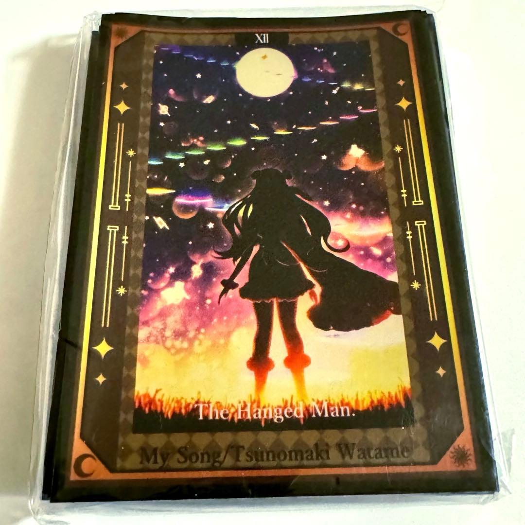 新品40枚 ホロライブ 角巻わため タロット ジャケ カードスリーブ