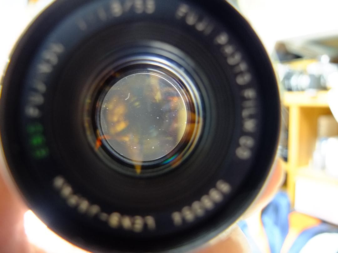 実写確認整備品】フジカST801BK／EBCフジノン50mmf1.8付