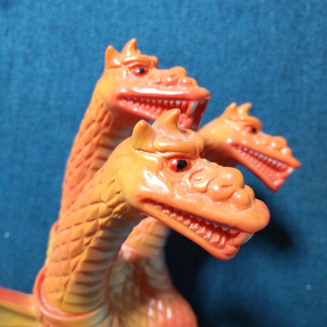 マルサン電撃怪獣大作戦 キングギドラ ソフビ フィギュア キングギドラ