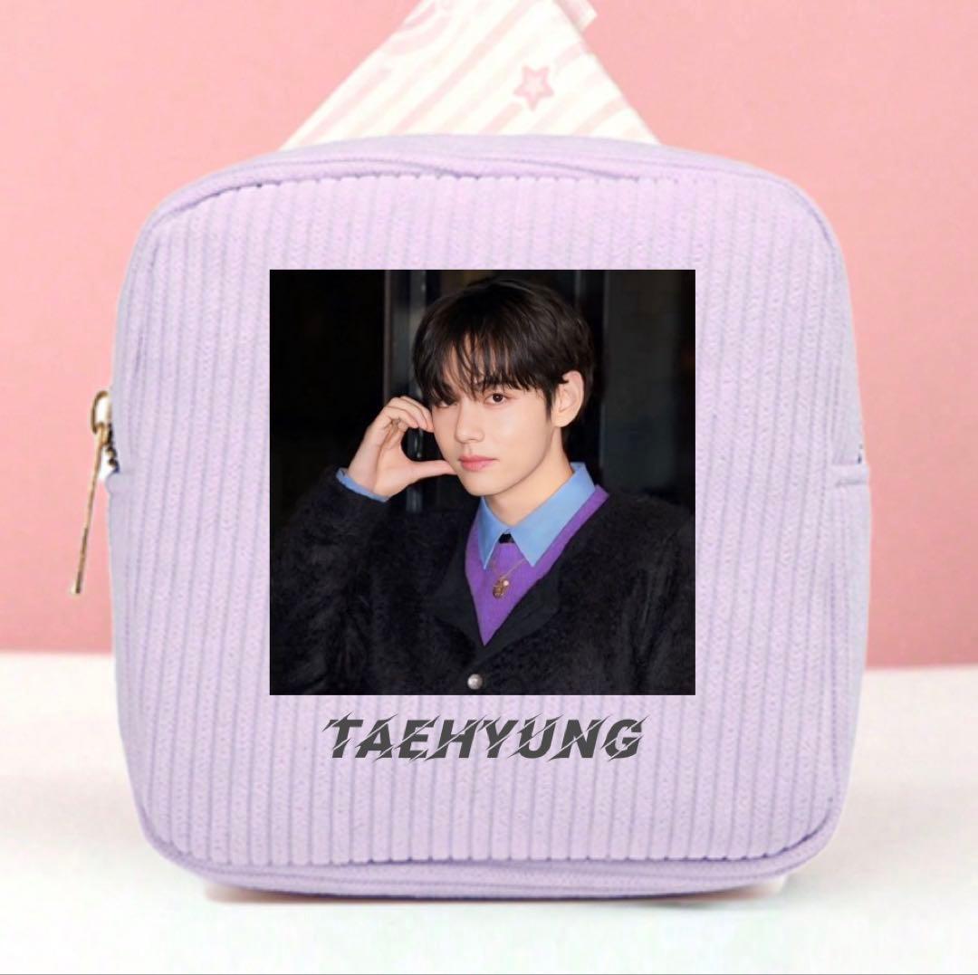 BTS taehyung テヒョン　テテ ポーチ14cm