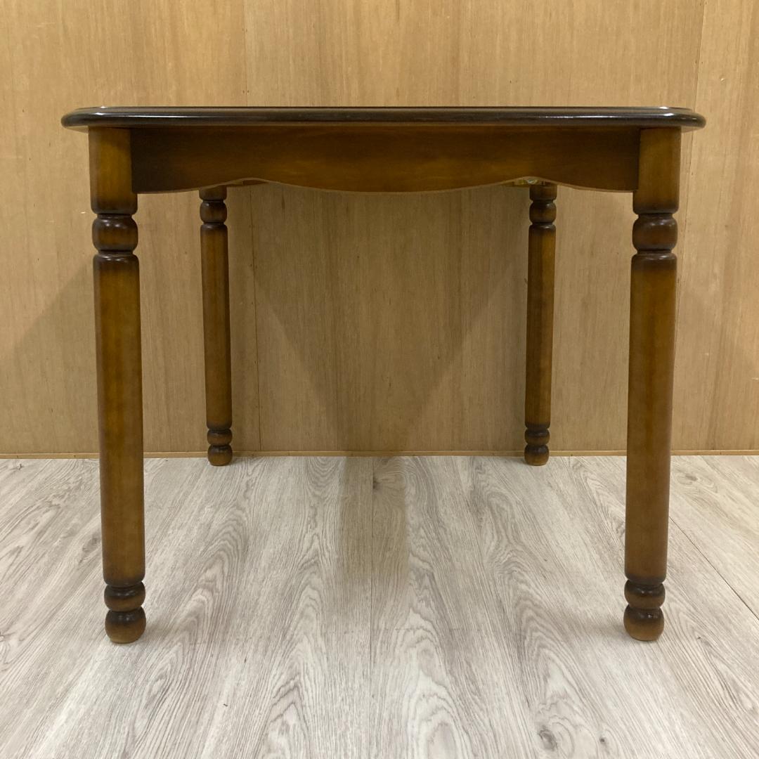 fyu様用　【カリモク】コロニアル　ダイニングテーブル2人用80cmヴィンテージ