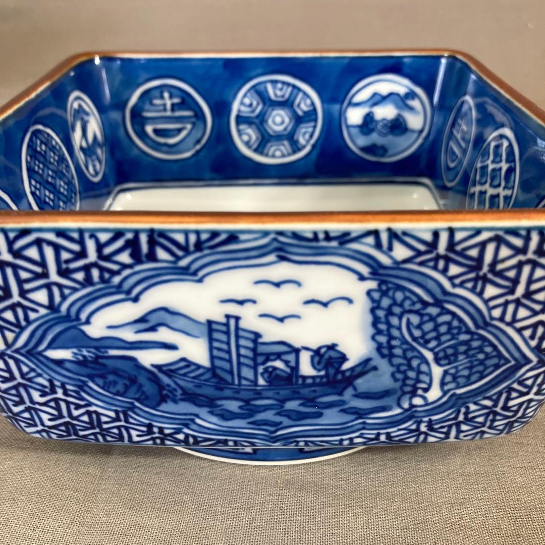 源右衛門】古伊万里の伝統 日本の名窯 舘林源右衛門作 祥瑞手間取山水