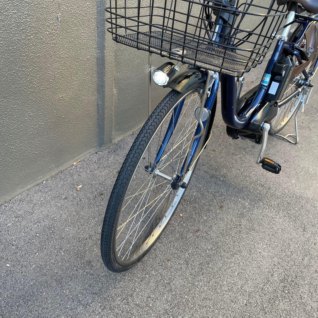 ヤマハ電動アシスト自転車26インチ 12.3Ah ブルー - メルカリ