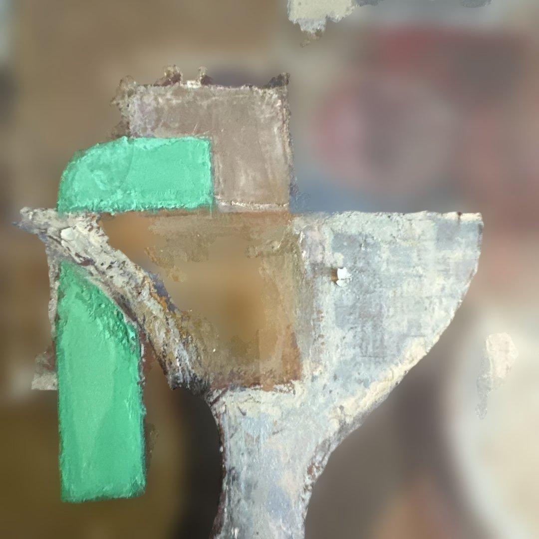 お値下げ❣️ヴィンテージ　抽象画 油彩画 Yamamoto