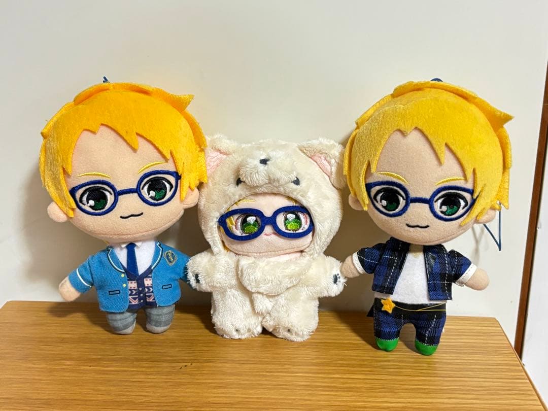 【匿名発送】いつぬい遊木真 ＋遊木真ぬいぐるみ2体+おまんじゅう2体