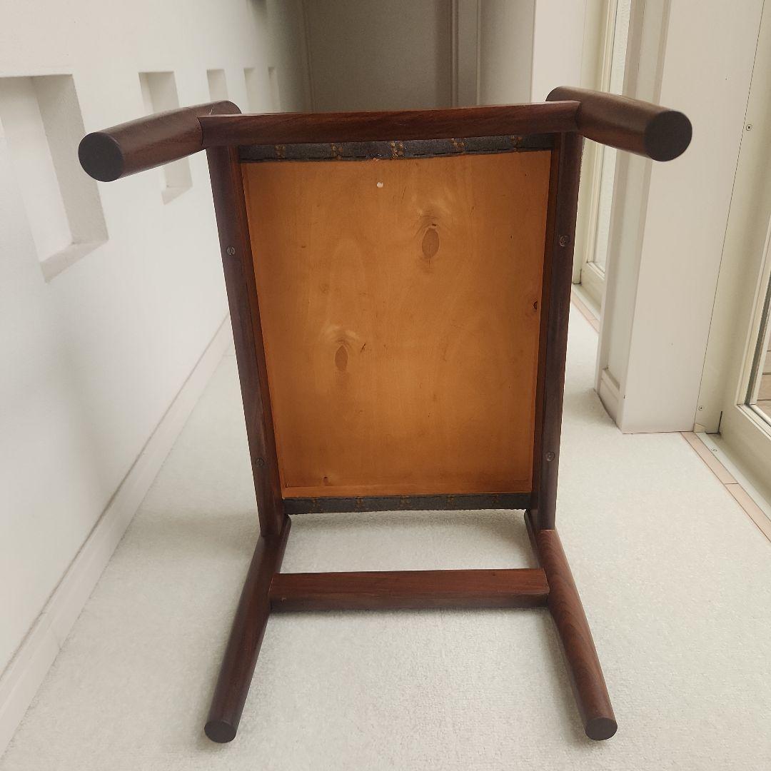 ハルタ家具　ミナペルホネン　オットマン　ビンテージ家具　ウォールナット