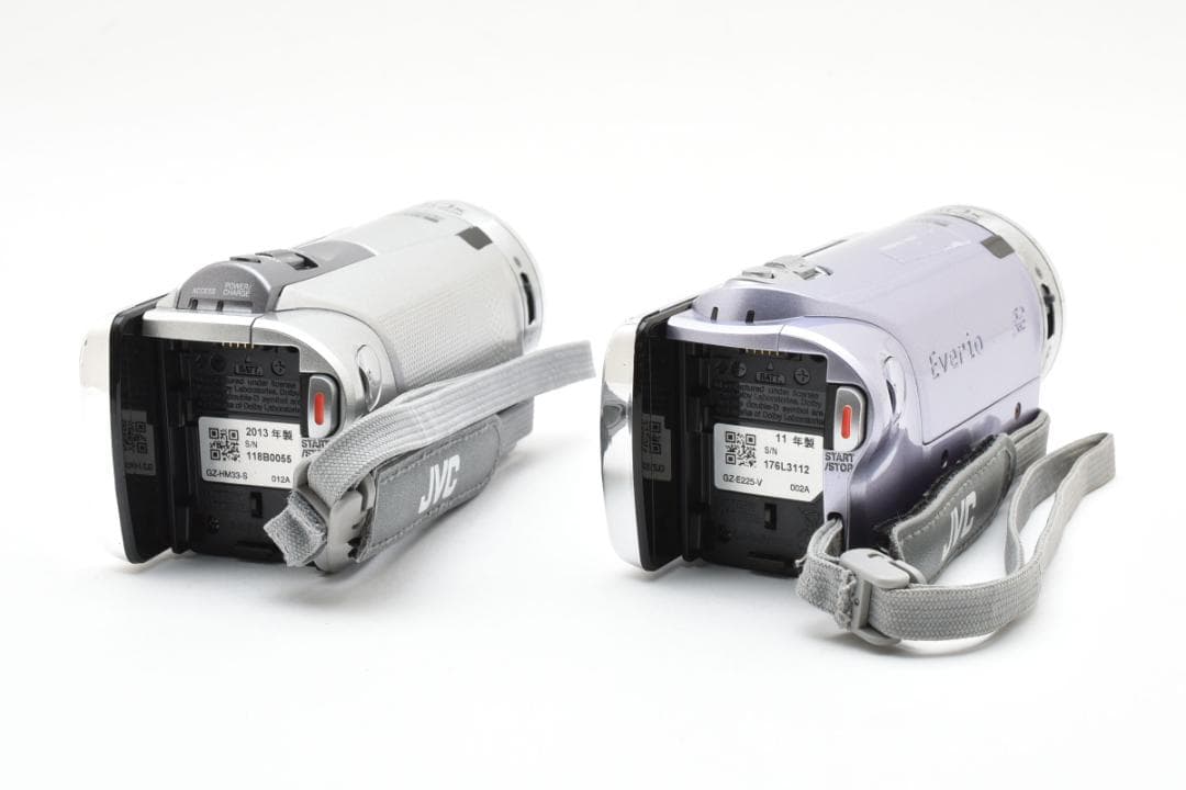 JVC ビデオカメラ 2台セット ① GZ-E225 ② GZ-HM33
