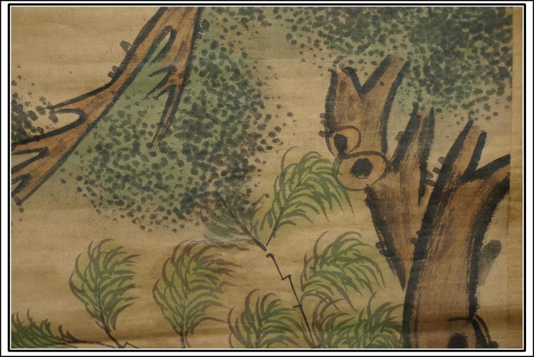 骨董市仕入れ品 中国北宋時代の掛軸 激安骨董品 肉筆保証 BD137A8-1