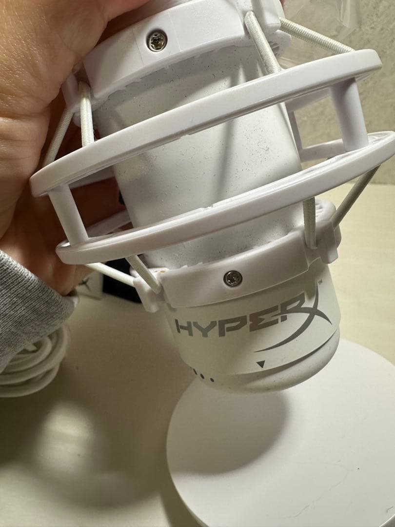 【値下げ交渉可】HyperX QuadCast S ホワイト