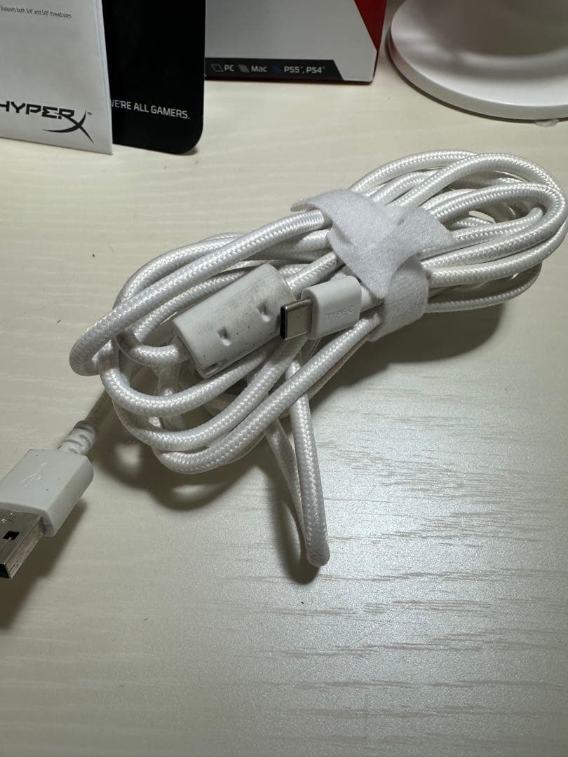 【値下げ交渉可】HyperX QuadCast S ホワイト