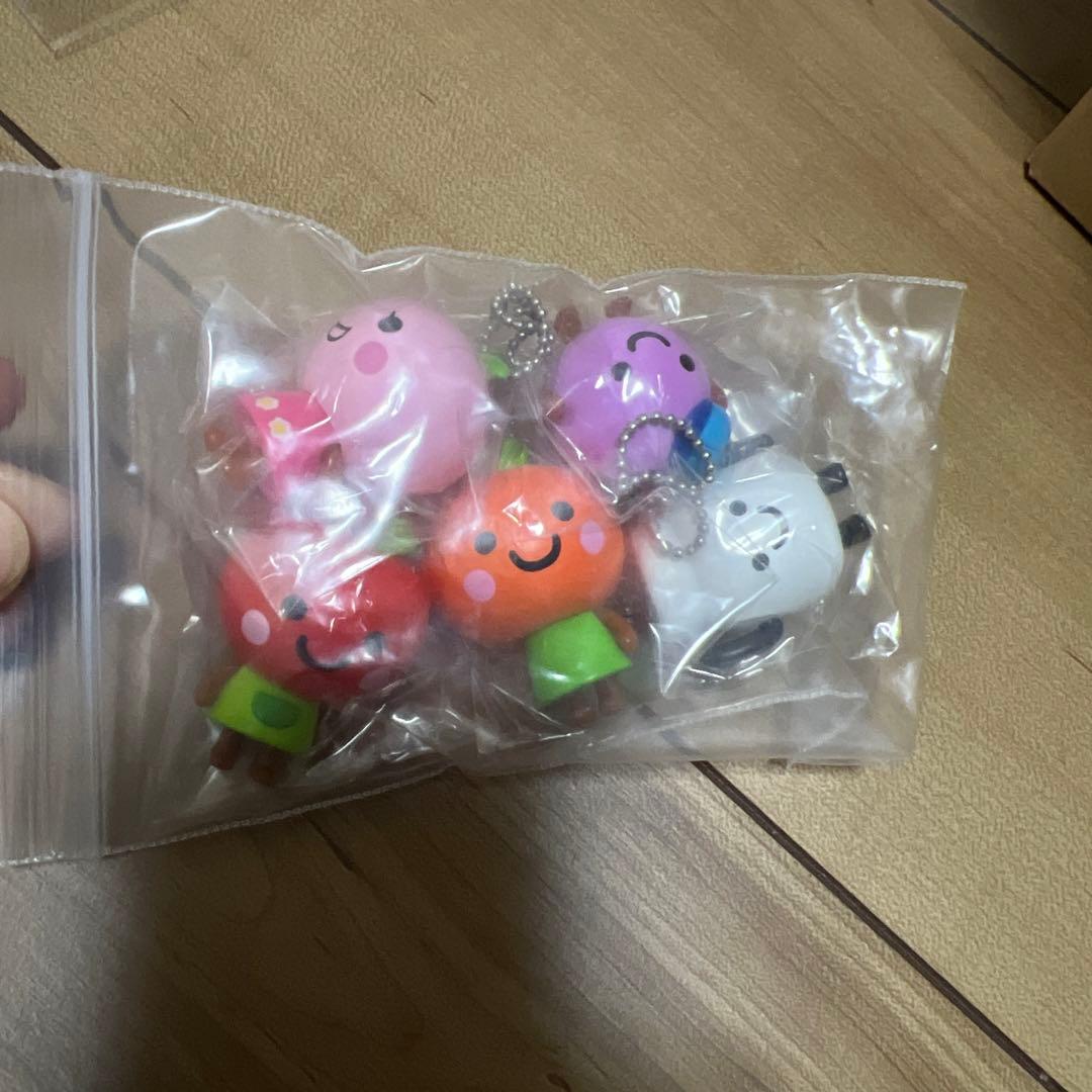 ぷっちょ フルーツマスコット 5点 コンプリート 平成当時 2008年