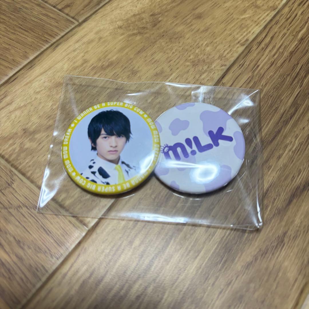 M!LK 吉田仁人 缶バッジ 2個セット - メルカリ