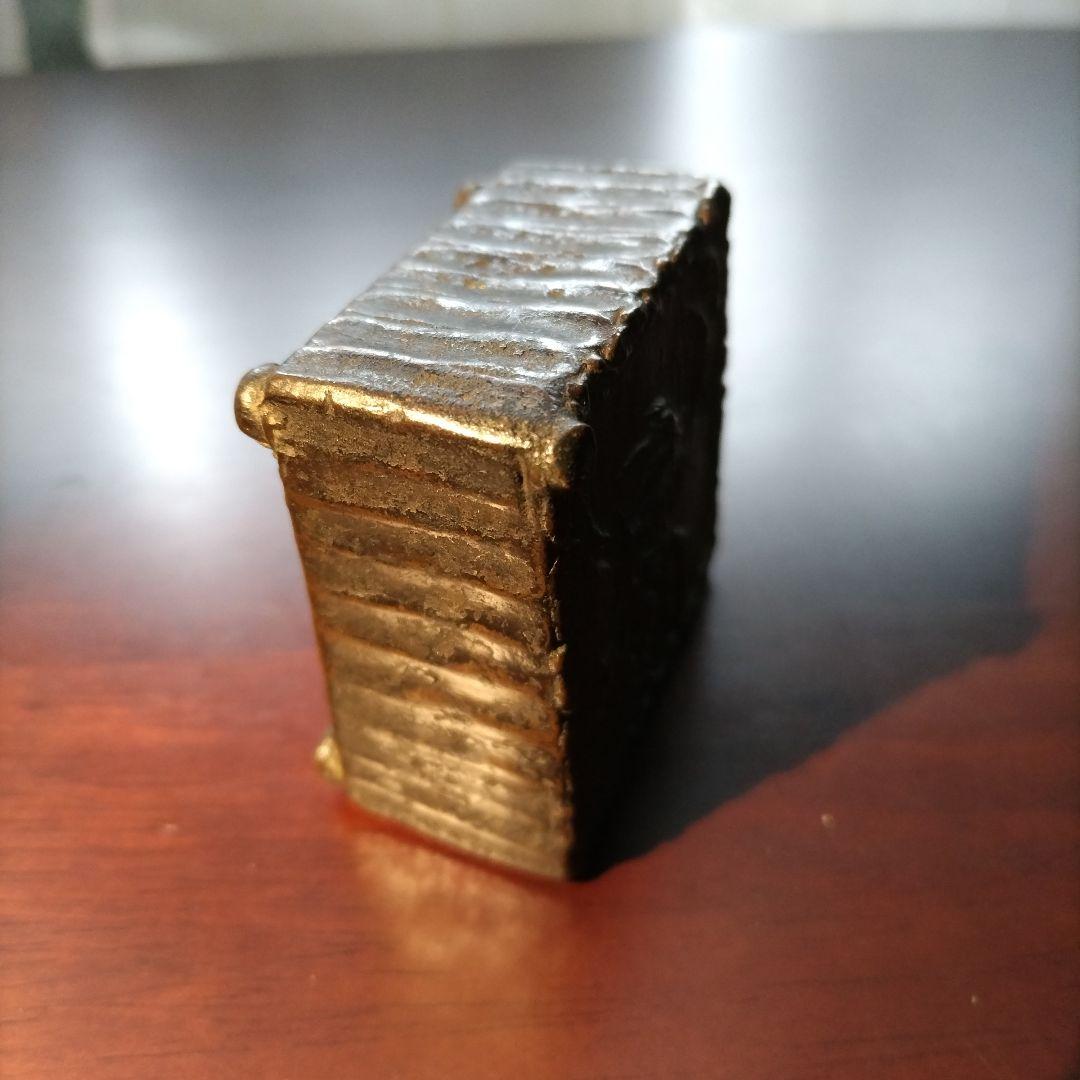 骨董品 古銅山水文水滴 骨董品 古銅山水文水滴