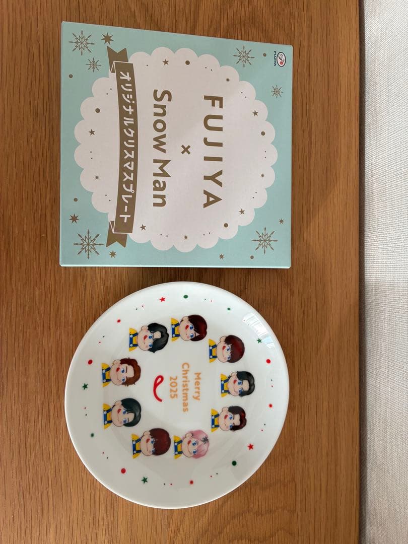 FUJIYA x Snow Man クリスマスプレート 2025 - メルカリ