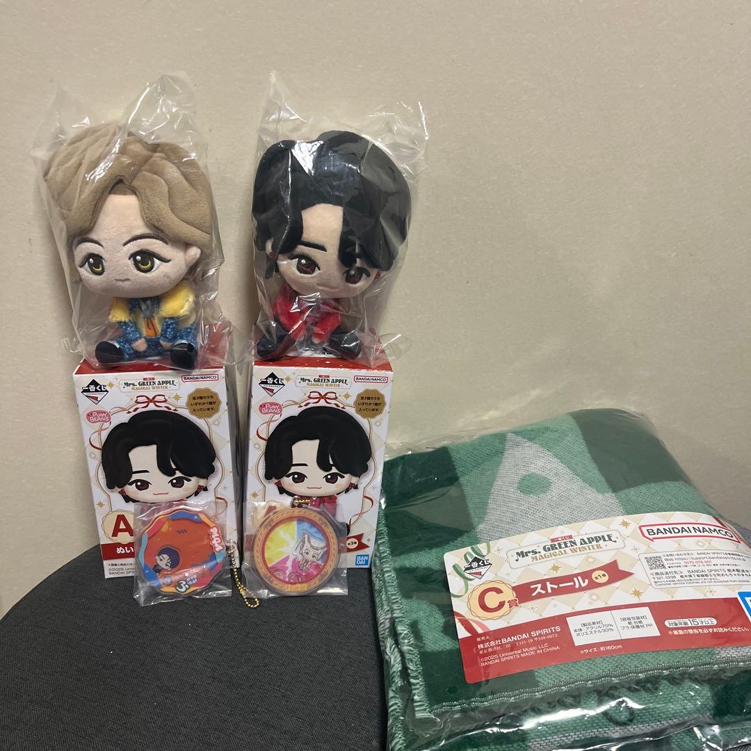 Mrs. GREEN APPLE 一番くじ　③ 一番くじ Mrs. GREEN APPLE MAGICAL WINTER｜一番くじ倶楽部｜BANDAI