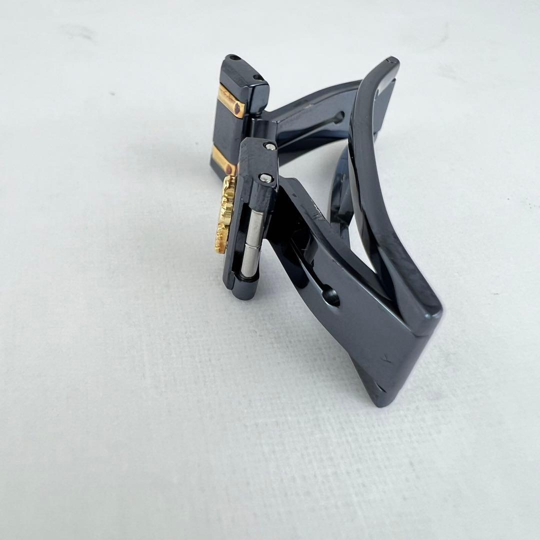 パーツ取り用 ❗️コルム レディース 中留のみ（ロゴ付き）ガンブルー 時計