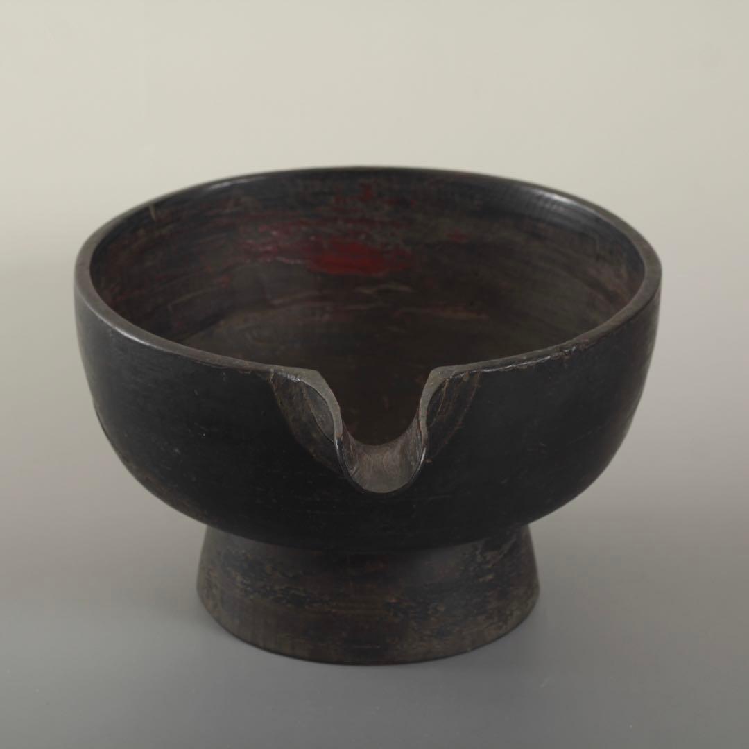 古い 酒上げ 古美術 片口 花器 古道具 アンティーク 輪島 合鹿 ひあげ