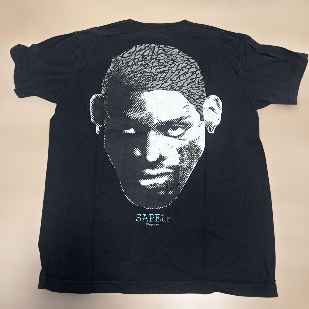 SAPEuR ブラック Tシャツ Lサイズ ロッドマン - メルカリ