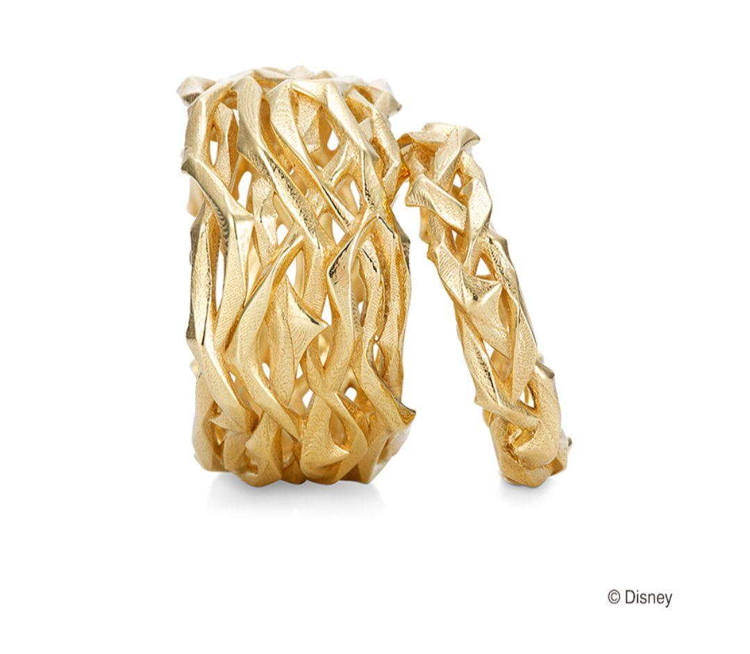 K.UNO　結婚指輪　DISNEY　マレフィセント　シルバー950 リング