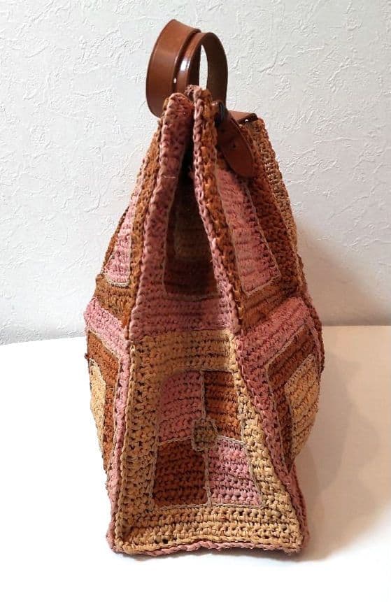 ジャマンピュエッシュ　かごバッグ　大型トートバッグ