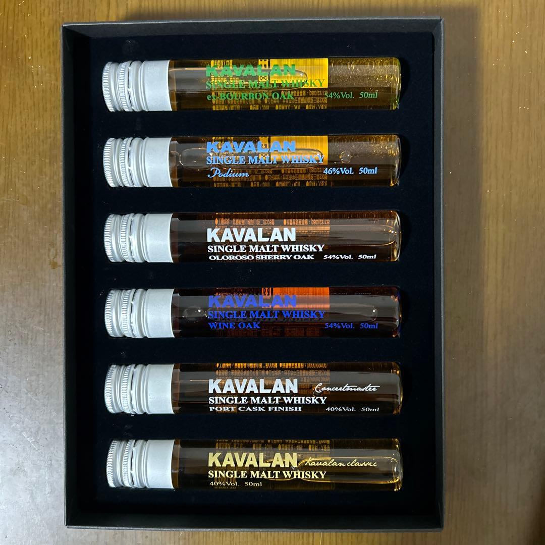 台湾限定品】KAVALAN シングルモルトウイスキー 6本セット - メルカリ