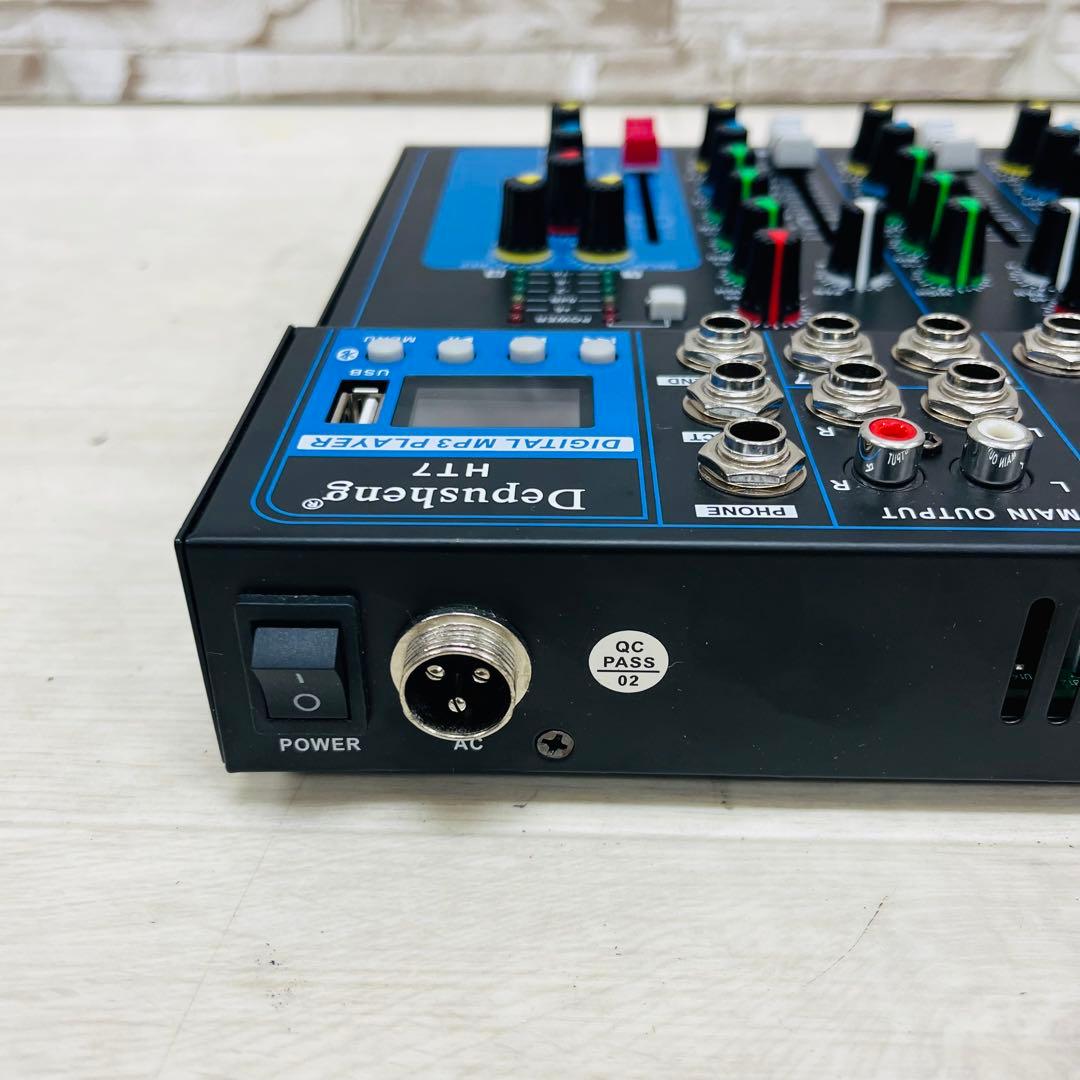 美品 Depusheng HT7 Bluetoothポータブルオーディオミキサー - メルカリ