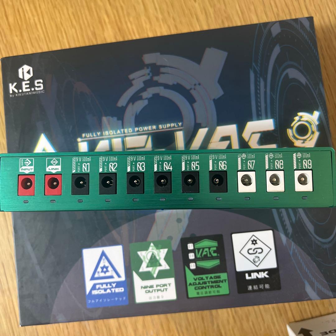 K.E.S KIP-V.A.C.9 パワーサプライ (箱、専用アダプタ付)