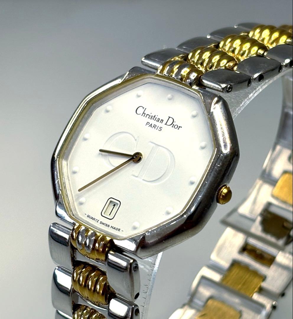 【新品電池】Christian Dior クリスチャンディオール メンズ 腕時計