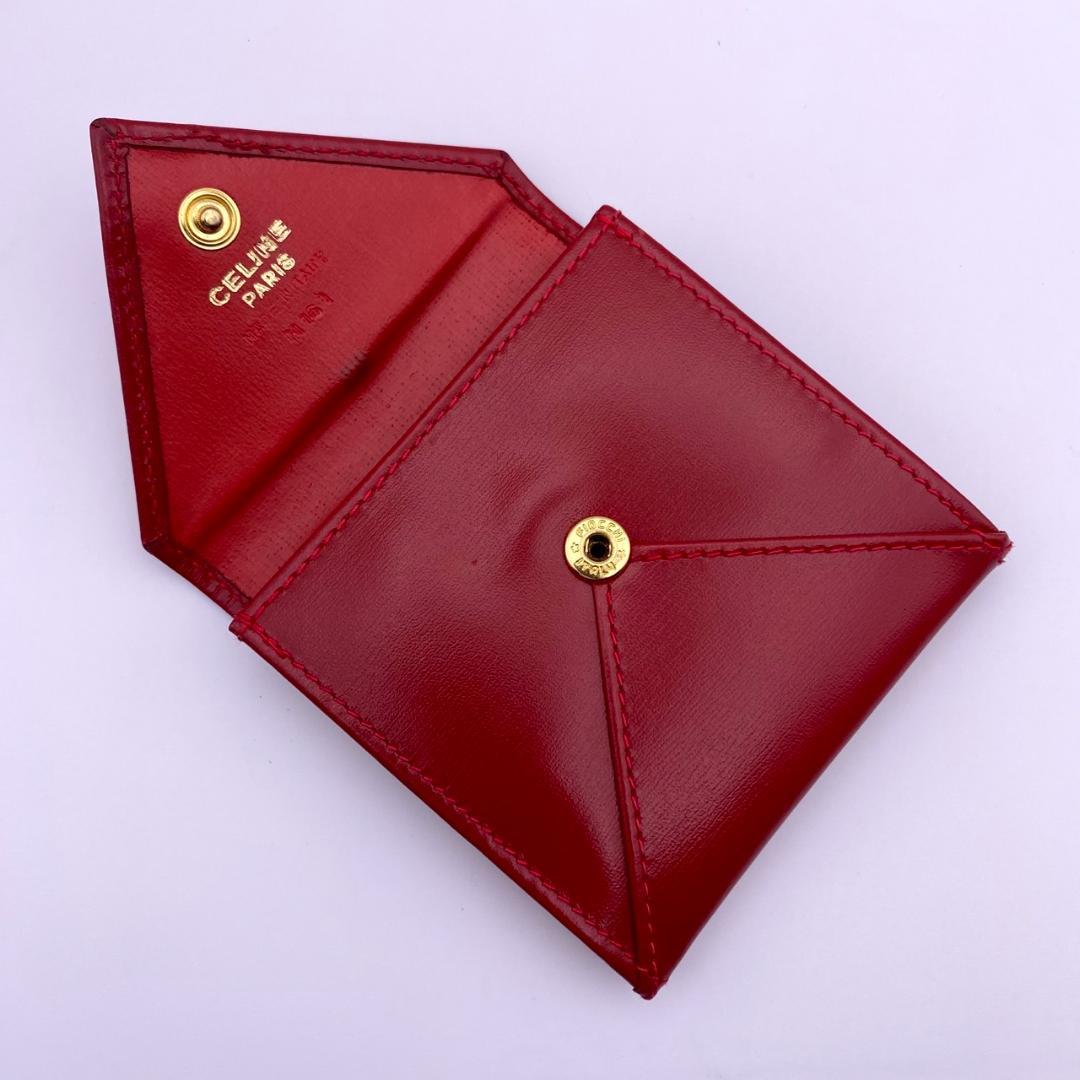 CELINE セリーヌ スターボール　ケース　小銭入れ　レッド　赤