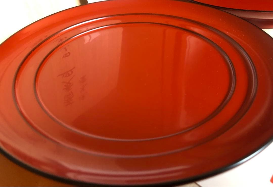 輪島塗　蕎麦皿 4客セット