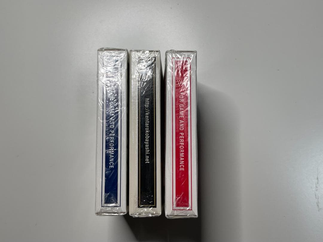 【未開封コンプリートセット】小林賢太郎　POTSUNEN(ポツネン)トランプ3色