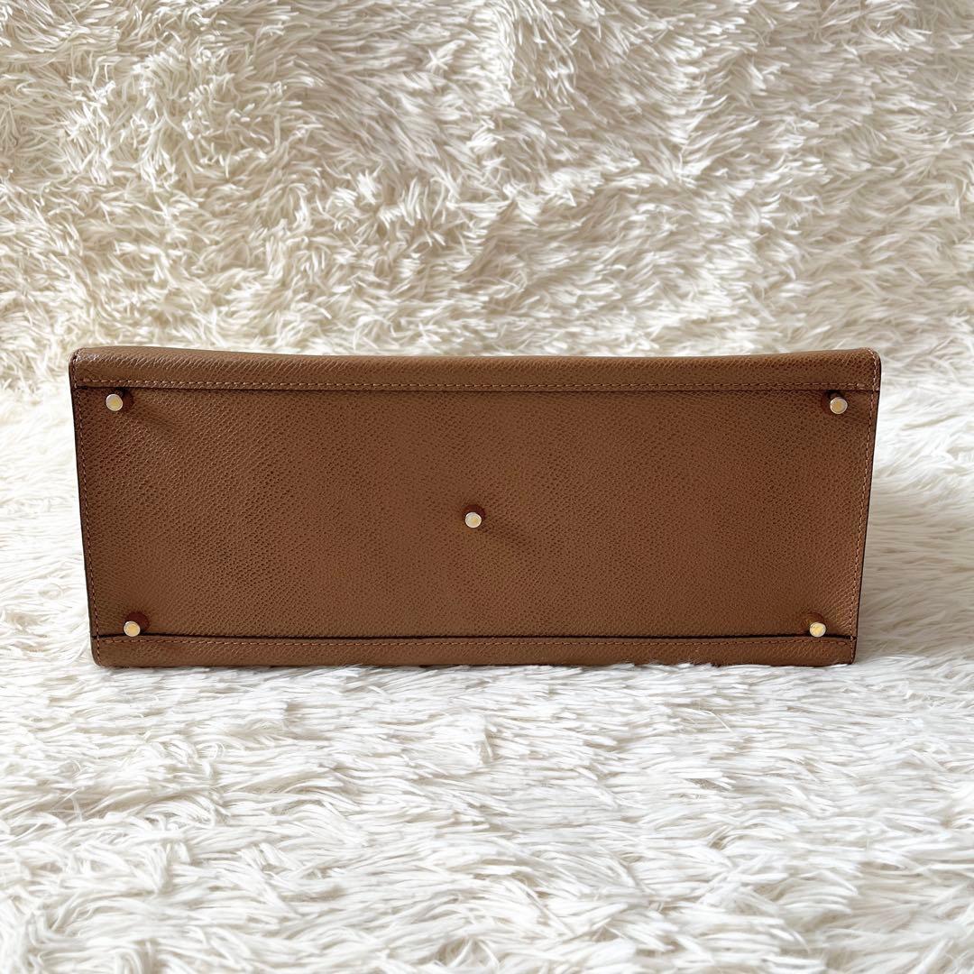 未使用級✨SOMES SADDLE ソメスサドル　ハンドバッグ　ブラウン　レザー