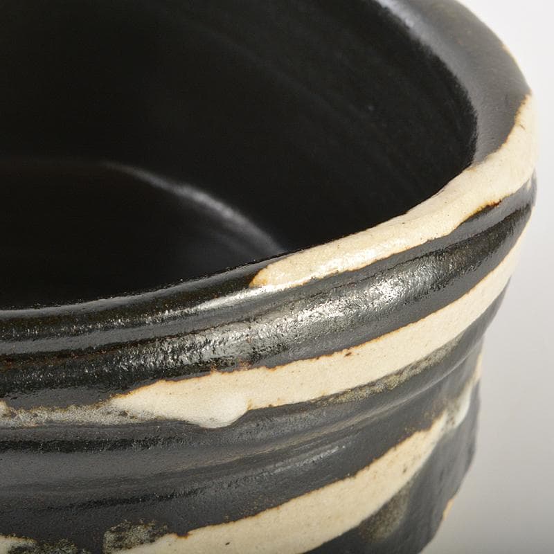 北大路魯山人作 織部焼 於里辺 茶碗 共布共箱 M R7472 - メルカリ