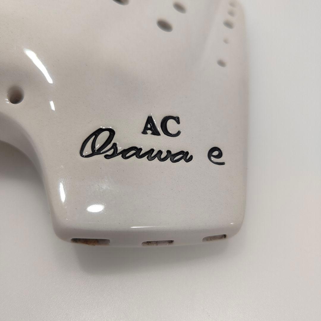 Osawa オオサワ トリプルオカリナ 磁器製 Te アルトC管 e