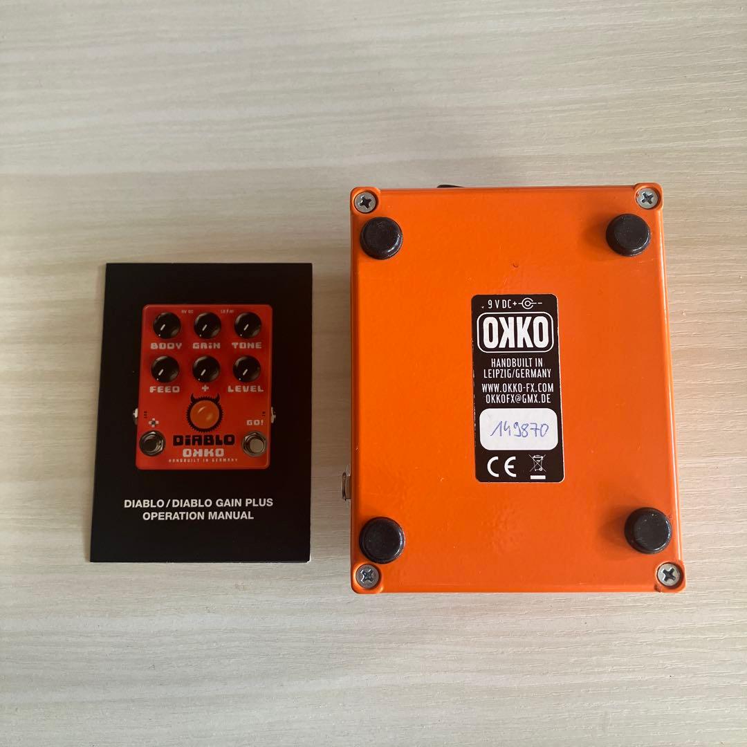 OKKO DIABLO ギターエフェクター - メルカリ