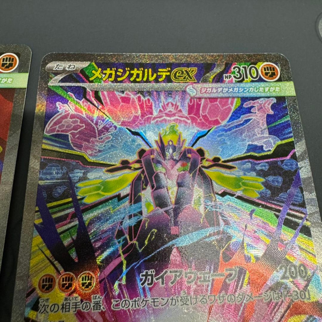 メガジガルデex SAR SR 2枚セット