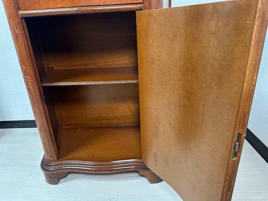 イタリア製 象嵌細工 アンティークスタイル コンソール キャビネット