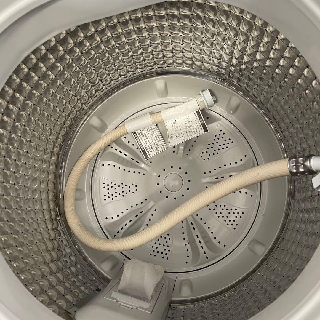 冷蔵庫 洗濯機5.5㌔ Haier 一人暮らし 設置無料 セット 安い シルバー