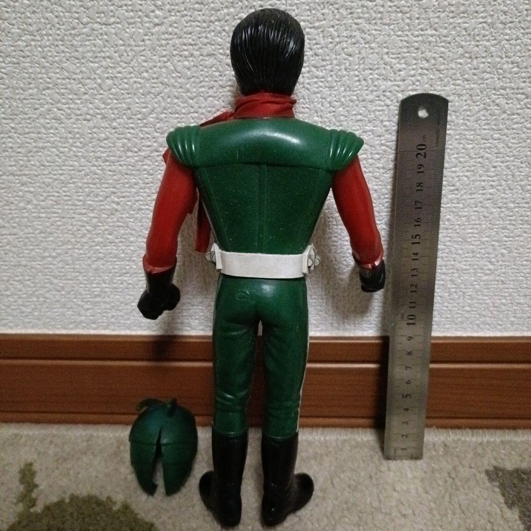 ポピー製 スカイライダー 面取れ 面替え ソフビ フィギュア　仮面取れ