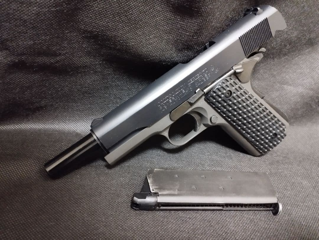 東京マルイ　カスタムコルトガバメントガスブローバックガスガン動作品