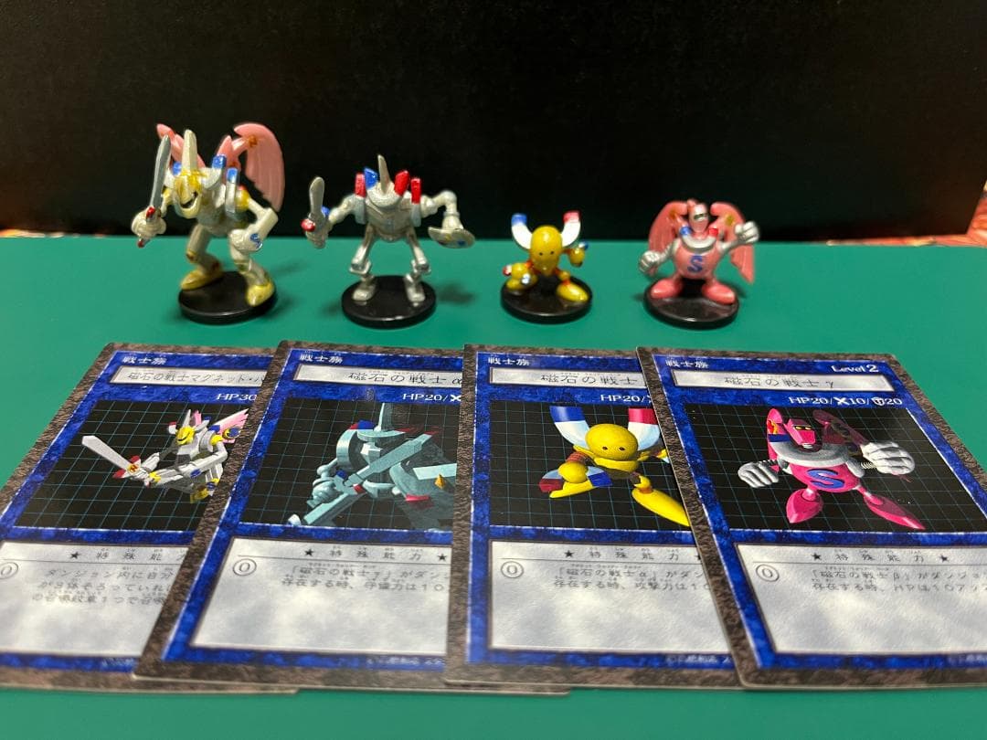 遊戯王 ダンジョンダイスモンスターズ 磁石の戦士 4体セット