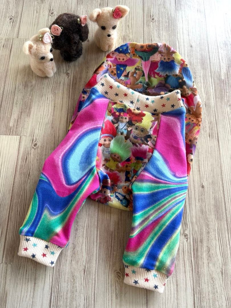 犬服 ラグラン(L) ꒡̈⃝Lily꒡̈⃝ハンドメイド - メルカリ