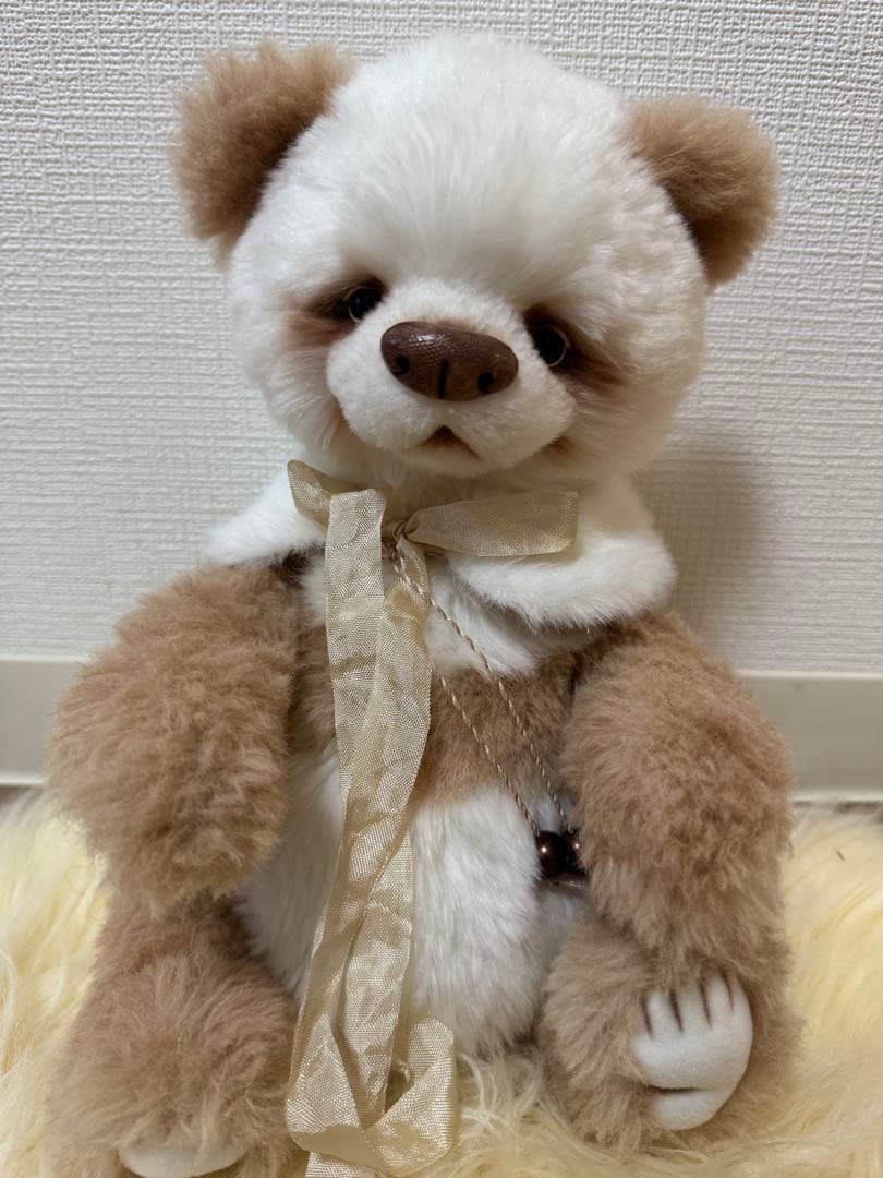 海外作家様作 アートドール 白いパンダ