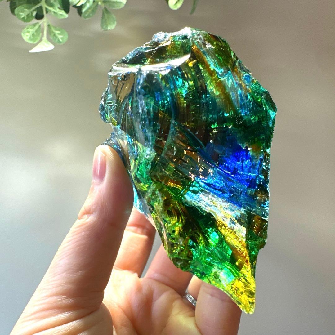 アンダラクリスタル　シエラネバダ　308.9g マルチカラー　エメラルド　ブル