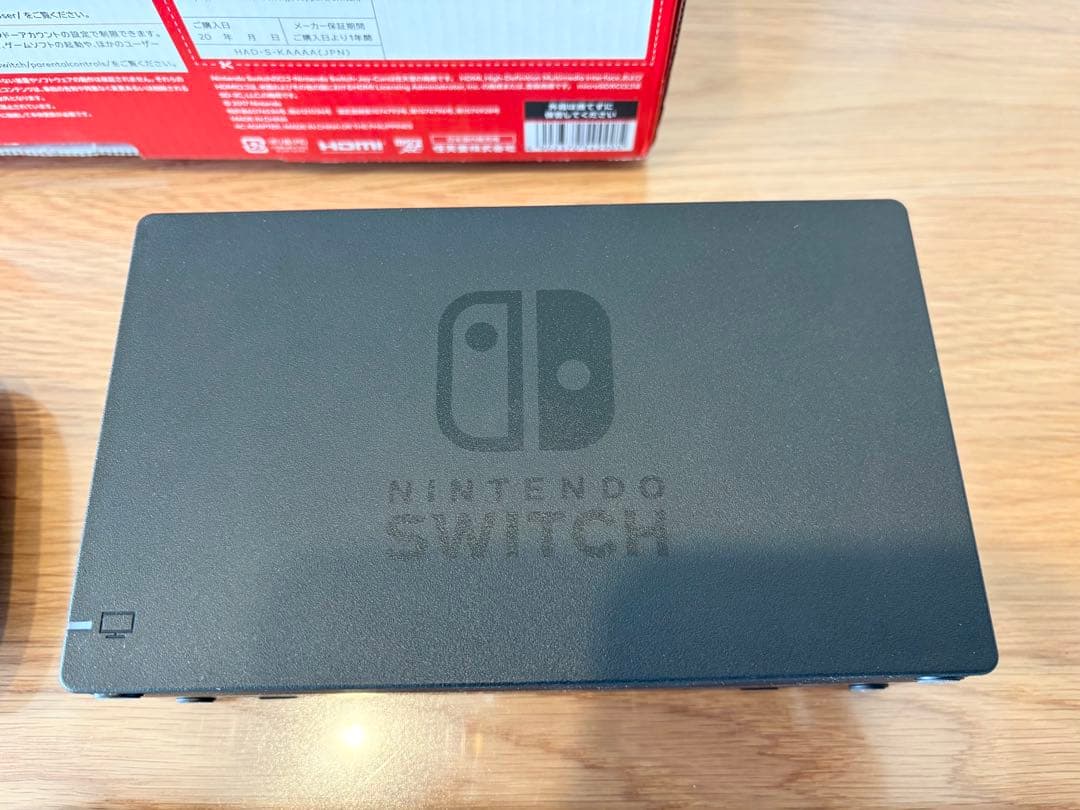 Nintendo Switch 本体 グレー 付属品あり