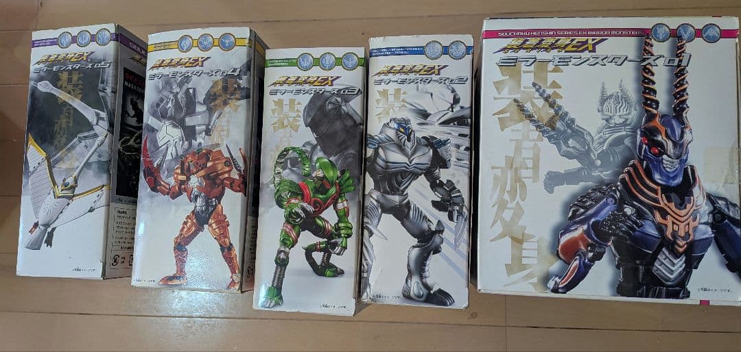 仮面ライダー龍騎 ミラーモンスターズ12345 - メルカリ